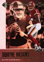 2019 Panini Illusions Base Set Dwayne Haskins #3 card