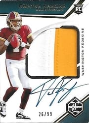 2019 Panini Limited Base Set Dwayne Haskins #143 card