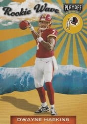 2019 Panini Playoff Rookie Wave Dwayne Haskins #3 card