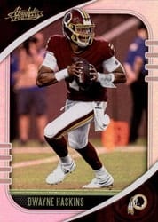 2020 Panini Absolute Base Set Dwayne Haskins #5 card