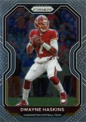 2020 Panini Prizm Base Set Dwayne Haskins #177 card