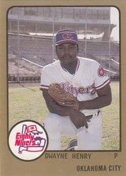 1988 ProCards Base Set Dwayne Henry #33 card