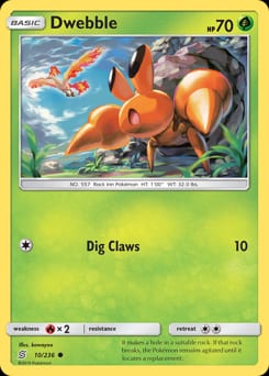 Unified Minds Dwebble #10 card