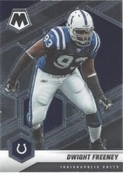 2021 Panini Mosaic Base Set Dwight Freeney #92 card