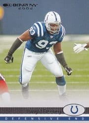 2022 Donruss Retro 2002 Dwight Freeney #17 card