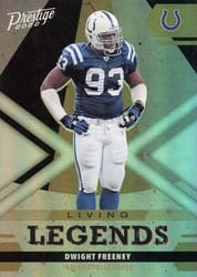 2022 Panini Prestige Living Legends Dwight Freeney #LL-24 card