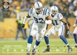 2024 Panini Photogenic Base Set Dwight Freeney #83 card