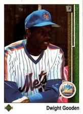 1989 Upper Deck Dwight Gooden #565 card