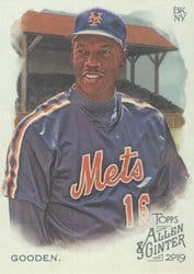 2019 Topps Allen & Ginter Base Set Dwight Gooden #274 card
