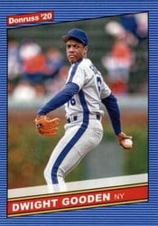 2020 Donruss Base Set Dwight Gooden #222 card