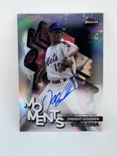 2024 Finest Moments Autographs Dwight Gooden #FMA-DG card