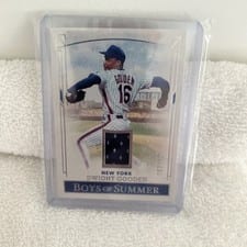 2024 Panini Boys of Summer Pastime Materials Dwight Gooden #PM-DG card