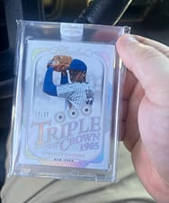 2024 Panini Flawless Triple Crown Dwight Gooden #20 card