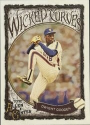 2025 Topps Allen & Ginter Wicked Curves Dwight Gooden #WC-1 card