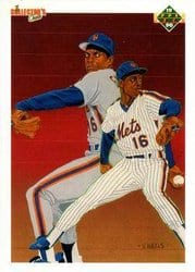 1990 Upper Deck Base Set Dwight Gooden / New York Mets #62 card