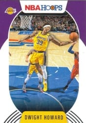 2020-21 Hoops Base Set Dwight Howard #38 card