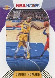 2020-21 Hoops Winter Base Set Dwight Howard #38 card