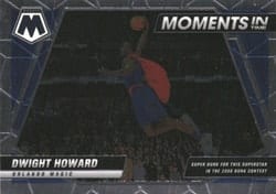 2021-22 Panini Mosaic Moments in Time Dwight Howard #7 card