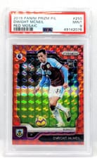 2019 Panini Prizm Premier League Dwight McNeil #250 card