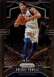 2019-20 Panini Prizm Base Set Dwight Powell #81 card