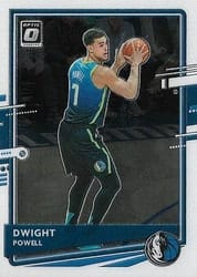 2020-21 Donruss Optic Base Set Dwight Powell #45 card