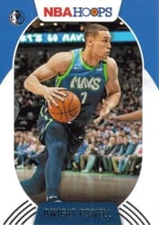 2020-21 Hoops Base Set Dwight Powell #40 card