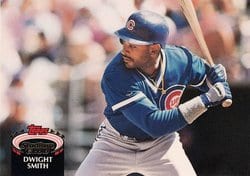 1992 Stadium Club Base Set Dwight Smith #196 card