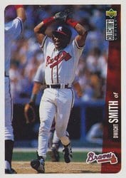 1996 Collector's Choice Base Set Dwight Smith #451 card