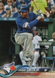 2018 Topps Base Set Dwight Smith Jr. #541 card
