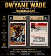 2003 Topps Chrome Dwyane Wade #115 card