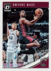 2018-19 Donruss Optic Base Set Dwyane Wade #15 card