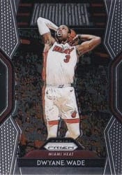 2018-19 Panini Prizm Dominance Dwyane Wade #23 card