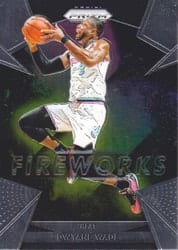 2018-19 Panini Prizm Fireworks Dwyane Wade #8 card