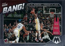 2020-21 Panini Mosaic Bang! Dwyane Wade #12 card