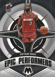 2021-22 Panini Mosaic Epic Performers Dwyane Wade #20 card