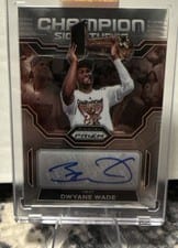 2022-23 Panini Prizm Champion Signatures Dwyane Wade #CHS-DWY card