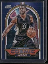 2023-24 Topps Chrome Cosmic Cosmic Heroes Dwyane Wade #CH-10 card