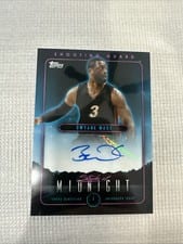 2023-24 Topps Midnight Stroke of Midnight Autographs Dwyane Wade #SMA-DWA card