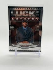 2024-25 Panini Prizm Black Luck of the Lottery Dwyane Wade #5 card