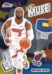 2025-26 Finest Muse Dwyane Wade #M-8 card