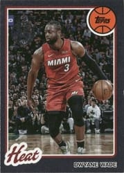 2025-26 Topps 1980-81 Topps Basketball Dwyane Wade #80BK-5 card