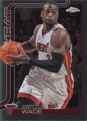 2025-26 Topps Chrome Base Set Dwyane Wade #241 card