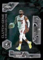 2025-26 Topps Chrome Clutch Gene Dwyane Wade #CG-21 card
