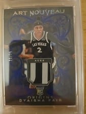 2024 Panini Origins WNBA Art Nouveau Memorabilia Dyaisha Fair #AN-DF card