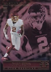 2021 Panini Illusions Base Set Dyami Brown #81 card