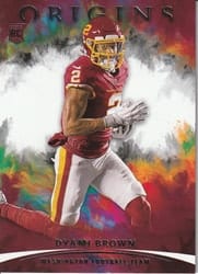 2021 Panini Origins Base Set Dyami Brown #128 card