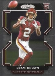 2021 Panini Prizm Base Set Dyami Brown #353 card