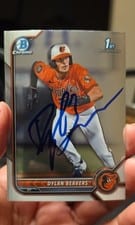 2022 Bowman Draft Chrome Autographs Dylan Beavers #CDA-DB card
