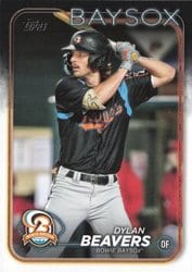 2024 Topps Pro Debut Base Set Dylan Beavers #PD-156 card