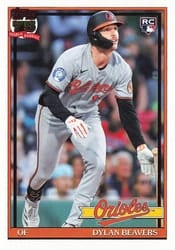 2026 Topps 1991 Topps Dylan Beavers #T91-24 card
